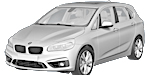 BMW F45 U059E Fault Code